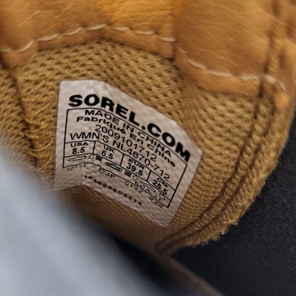 Sorel Hi-Line Chelsea Waterproof Suede Lightweight Boots Tan NWT Booties 8.5 - Picture 13 of 13